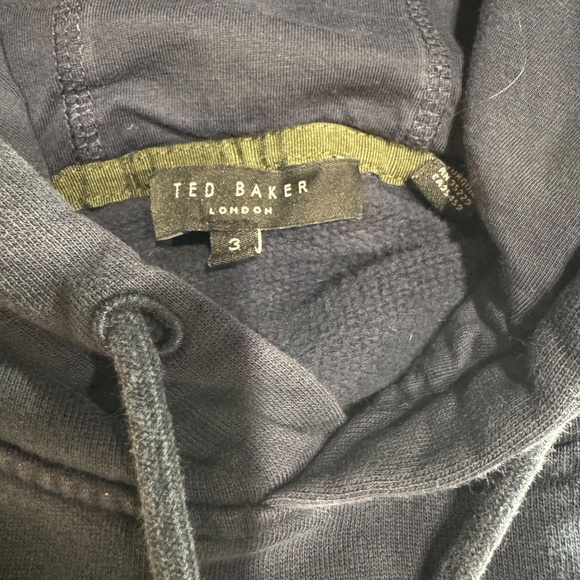 Ted Baker Hendon Hoodie Sweatshirt Men’s Blue Size M - Picture 6 of 9